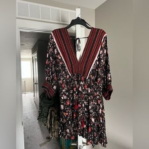 Southern alternative mini flow dress